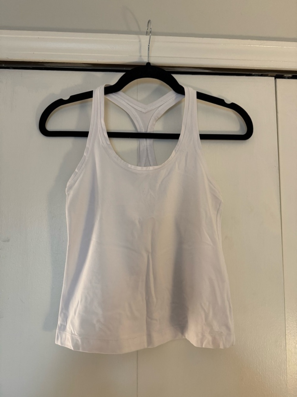 lululemon athletica White Racerback Tank Top